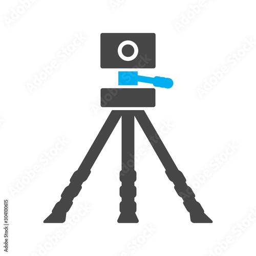 Geodesy Icon Isolated On Abstract Background