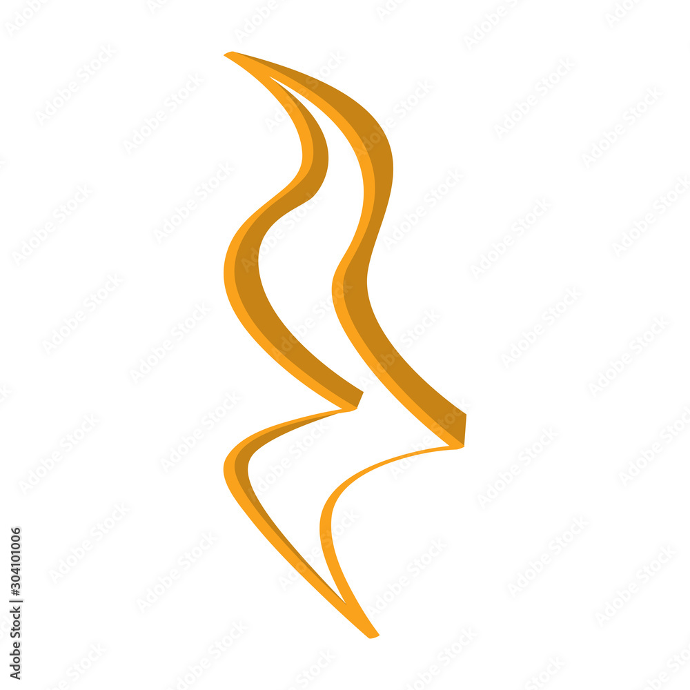Crotchet rest icon on a white background - Vector Crotchet rest icon on a white background - Vector