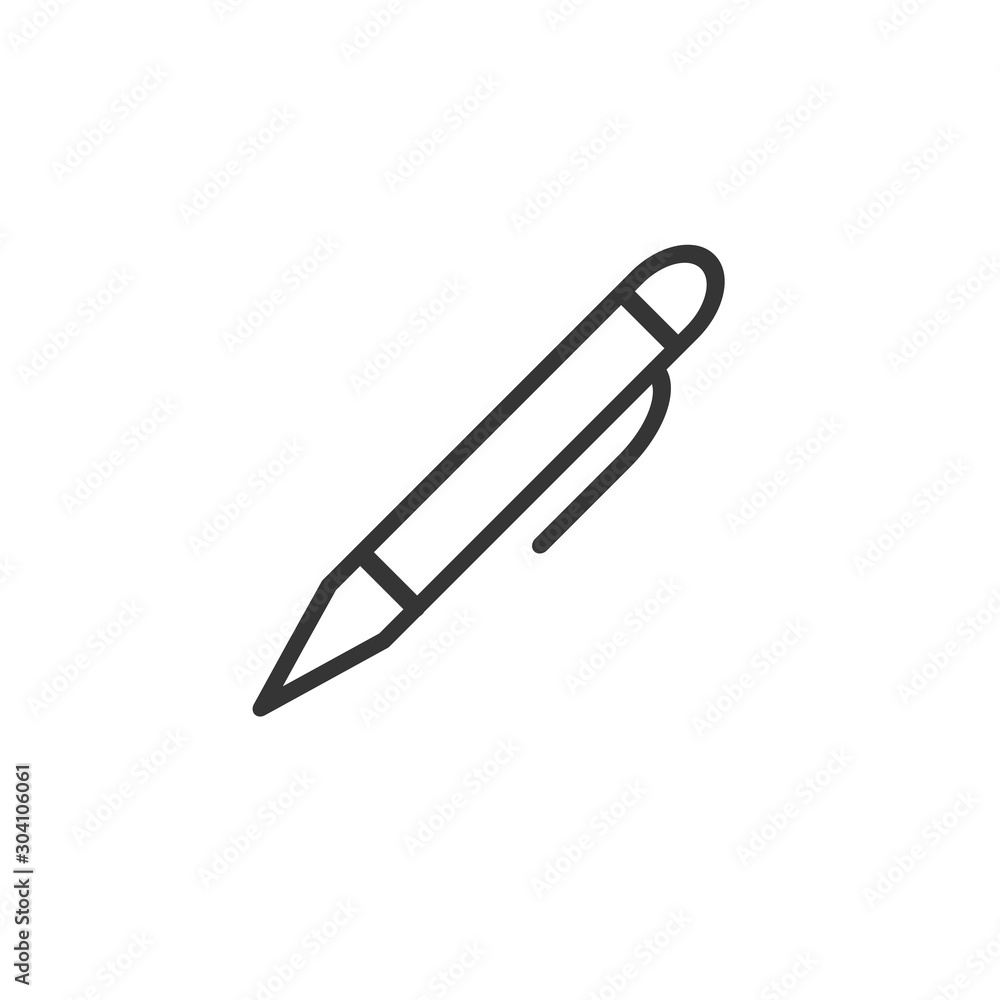 Pen Icon Vector Illustration Pen Icon Vector Illustration