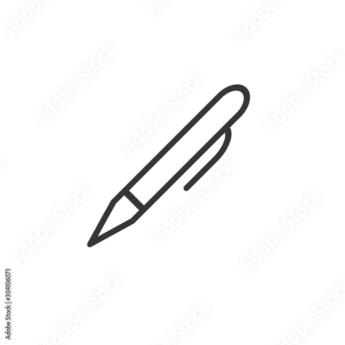 Pen Icon Vector Illustration © Idhham