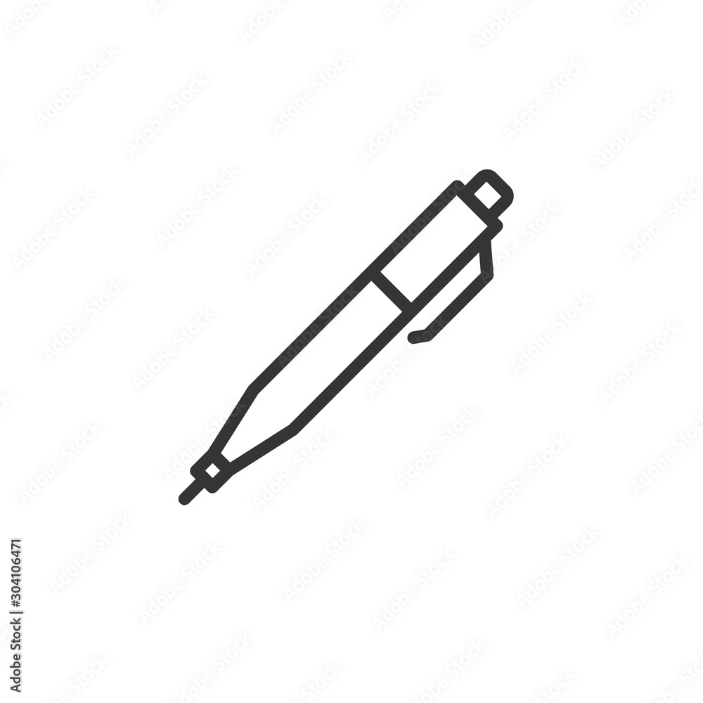 Pen Icon Vector Illustration Pen Icon Vector Illustration