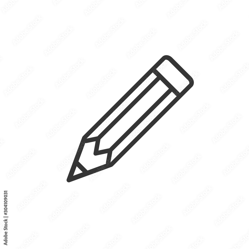 Pencil Icon Vector Illustration Pencil Icon Vector Illustration