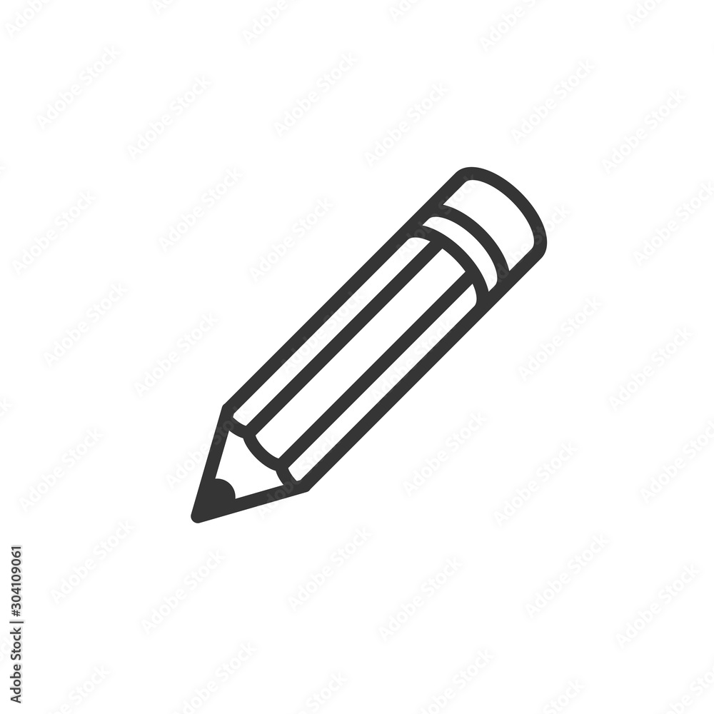 Pencil Icon Vector Illustration Pencil Icon Vector Illustration