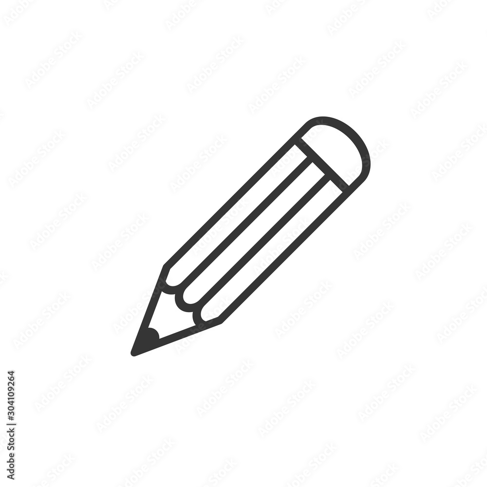 Pencil Icon Vector Illustration Pencil Icon Vector Illustration