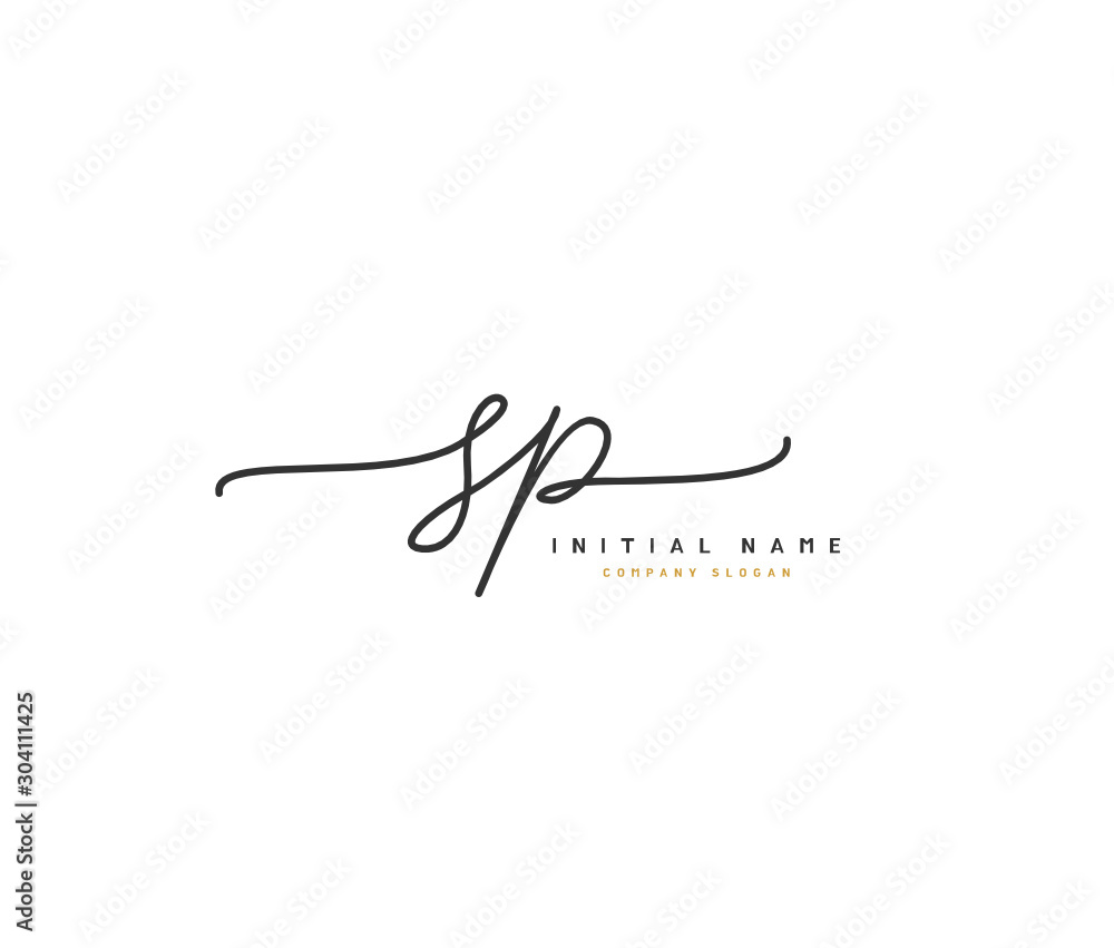 S P SP Beauty vector initial logo, handwriting logo of initial signature, wedding, fashion, jewerly, boutique, floral and botanical with creative template for any company or business. S P SP Beauty vector initial logo, handwriting logo of initial signature, wedding, fashion, jewerly, boutique, floral and botanical with creative template for any company or business.
