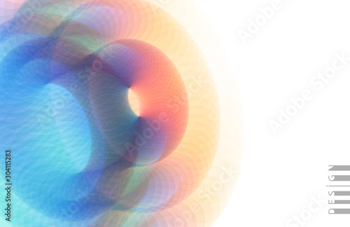 Abstract background. Design for card, invitation or poster. Vector illustration for science, chemistry or education.