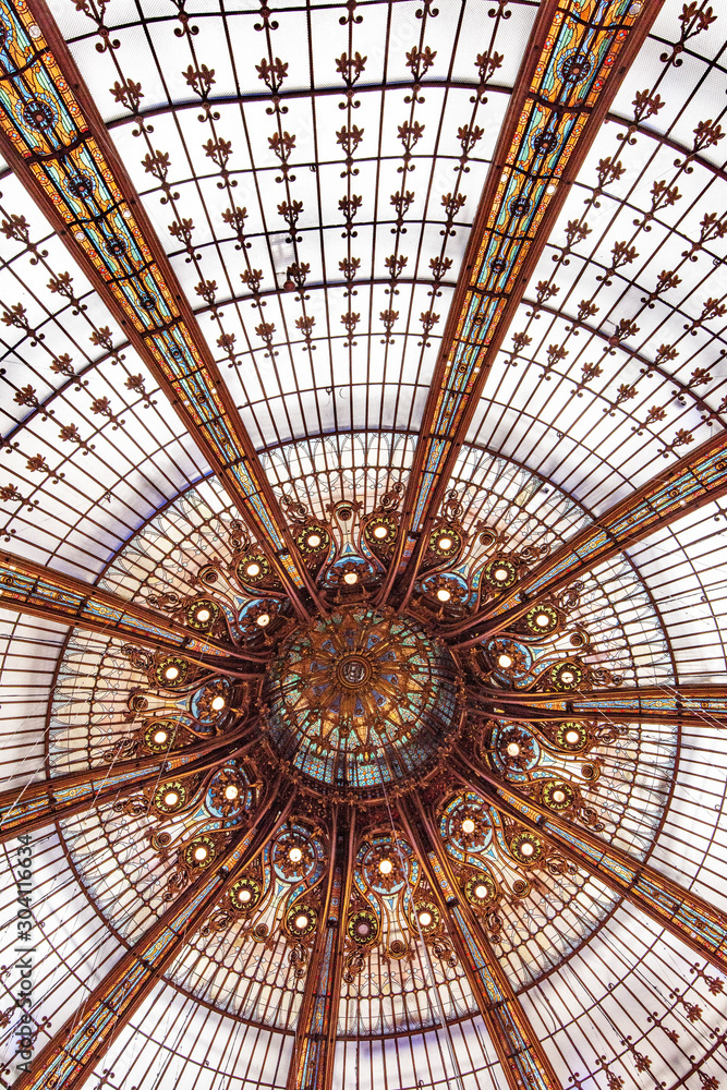 Gorgeous glass ceiling