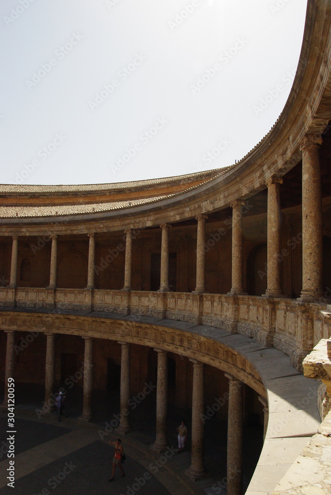 アルハンブラ宮殿 カルロス5世宮殿 Stock Photo Adobe Stock