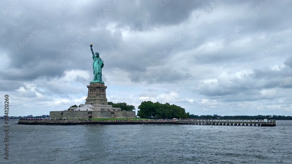Statue of liberty in New York. USA
