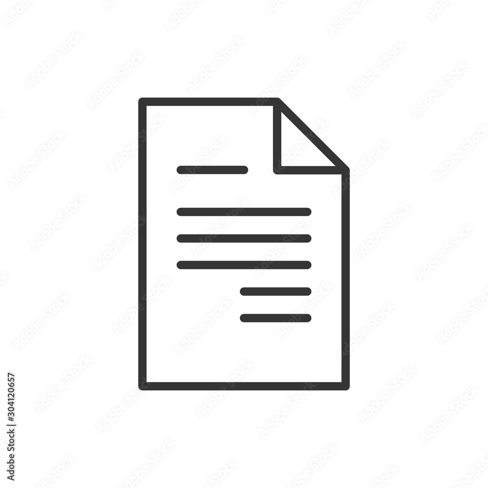 Paper Icon Vector Illustration Paper Icon Vector Illustration