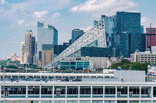 Photography New York City view from the Intrepid Sea Air & Space Museum
