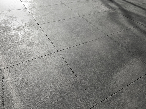 Granite sidewalk