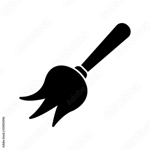 Duster Icon Isolated On Abstract Background