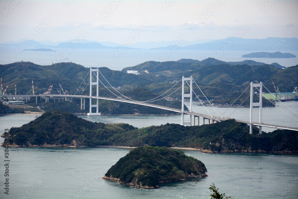 Obraz premium Shinanami Kaido, Japan