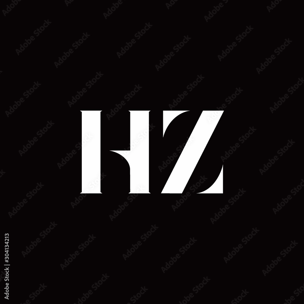 HZ Logo Letter Initial Logo Designs Template HZ Logo Letter Initial Logo Designs Template