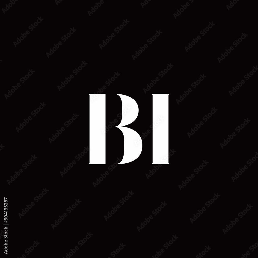 BI Logo Letter Initial Logo Designs Template BI Logo Letter Initial Logo Designs Template