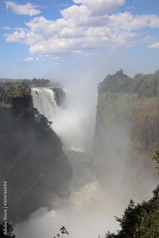 Fototapeta premium Victoria Falls, Zimbabwe, Afryka