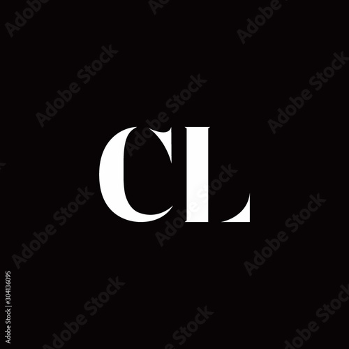 CL Logo Letter Initial Logo Designs Template