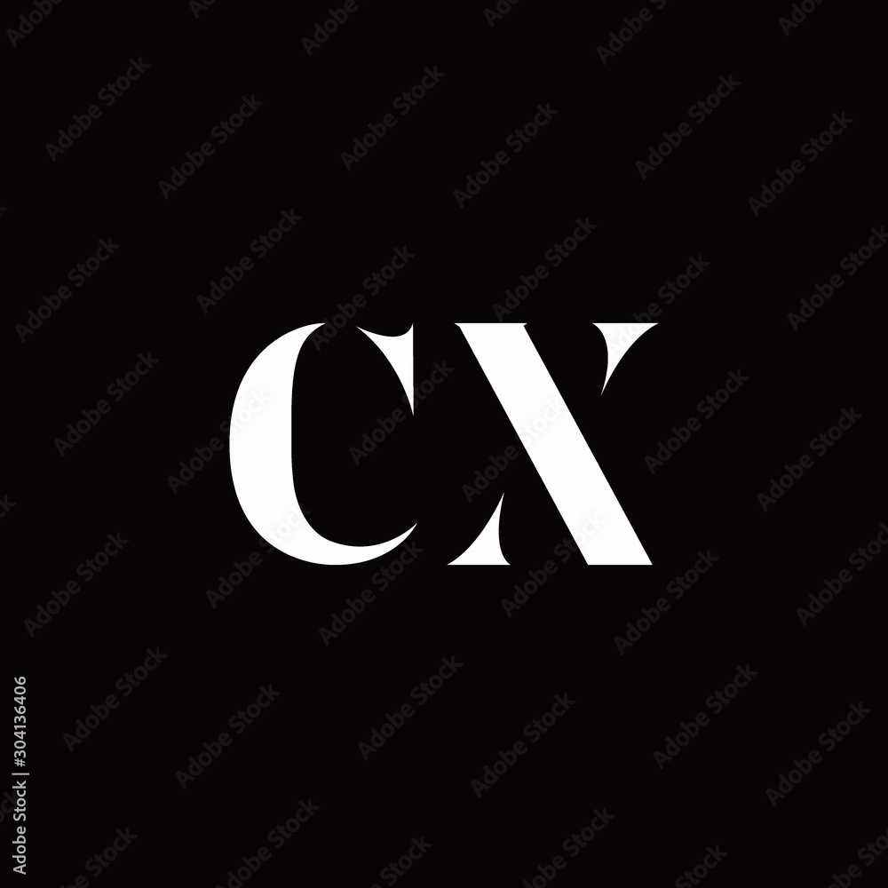 CX Logo Letter Initial Logo Designs Template CX Logo Letter Initial Logo Designs Template