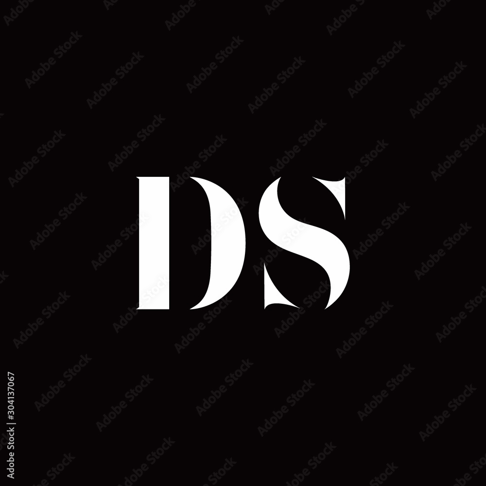 DS Logo Letter Initial Logo Designs Template DS Logo Letter Initial Logo Designs Template