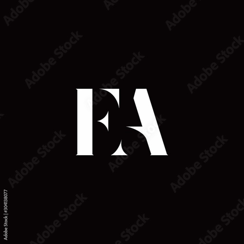 FA Logo Letter Initial Logo Designs Template
