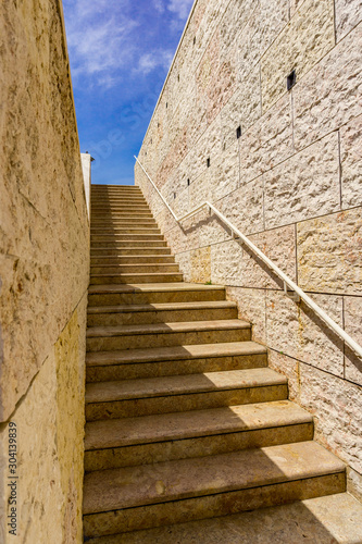 Stairways of The Belém Cultural Center, Lisbon Portugal