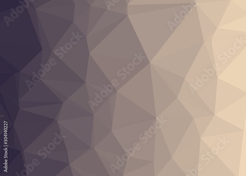 gray Color Abstract trianglify Generative Art background illustration