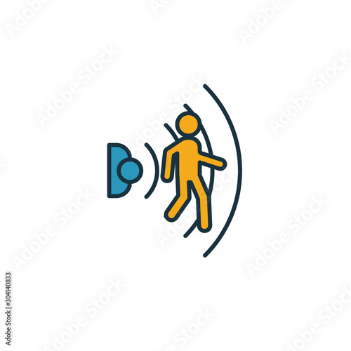 Motion Sensor icon. Simple element from smart home icons collection. Creative Motion Sensor icon ui, ux, apps, software and infographics