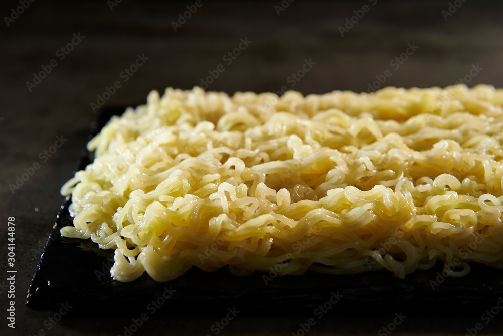 Boiled instant noodle, cold noodle Boiled instant noodle, cold noodle