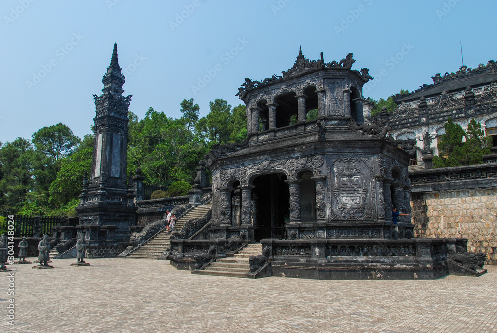 Khai Dinh Royal Tomb of Hue, Vietnam 