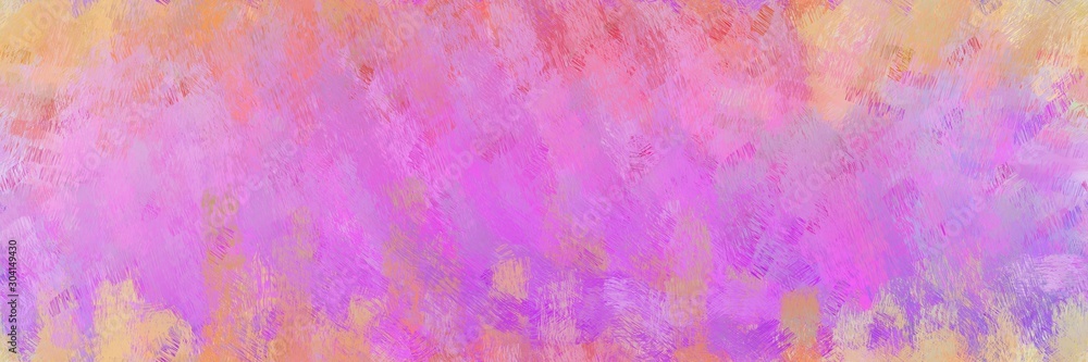 abstract seamless pattern brush painted background with pastel violet, orchid and dark salmon color. can be used as wallpaper, texture or fabric fashion printing