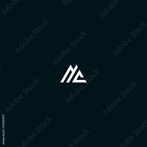 Free Download MC CM initial logo design vector - GFXLoad