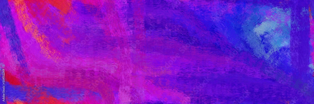 abstract seamless pattern brush painted design with dark violet, blue violet and medium violet red color. can be used as wallpaper, texture or fabric fashion printing