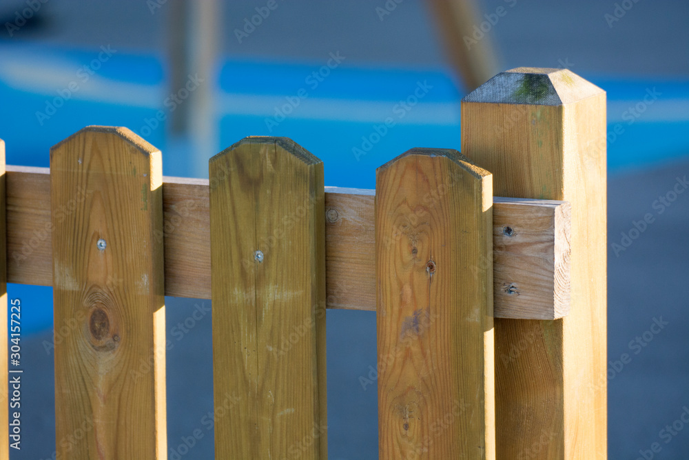 Wood railing 6