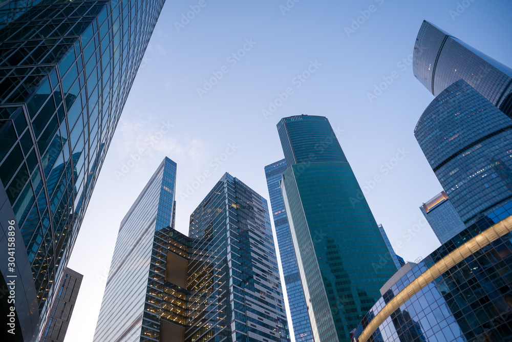 Skyscrapers in downtown