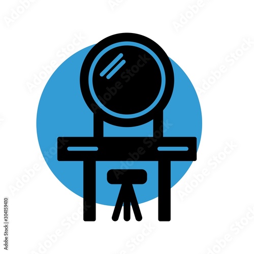  Dressing Icon Isolated On Abstract Background