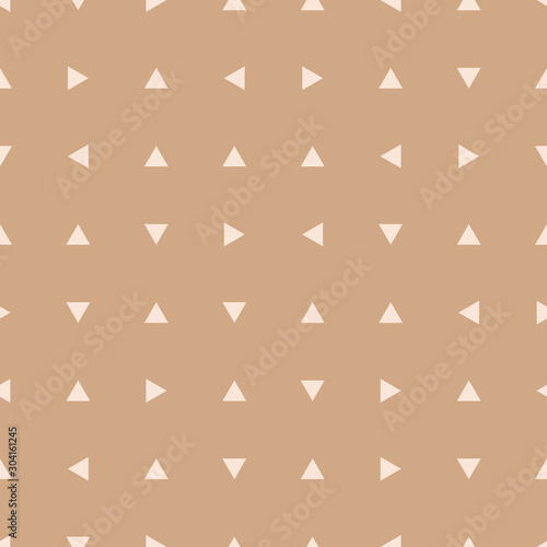 Seamless geometric pattern with triangles. Simple design for wrapping, wallpaper, textile