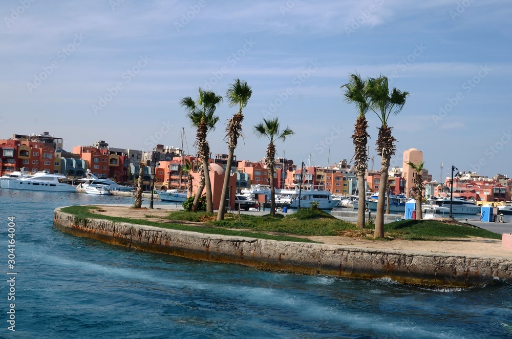 Fototapeta premium Marina de Hurghada (Égypte)