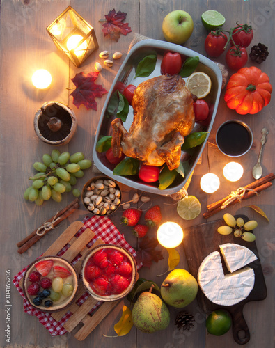 Traditional seasonal winter...