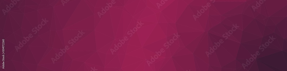 Obraz premium Pink Color Abstract trianglify Generative Art background illustration