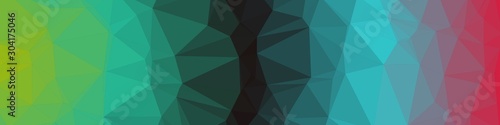 Rainbow Color Abstract trianglify Generative Art background illustration