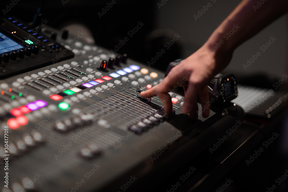 Table de mixage pour réalisateur Table de mixage pour réalisateur