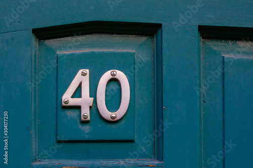 House number 40
