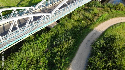 Bridge across the Narew River.