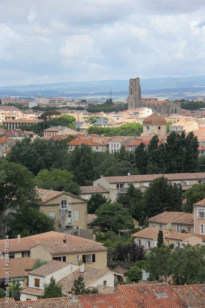 Carcassonne scenic France.