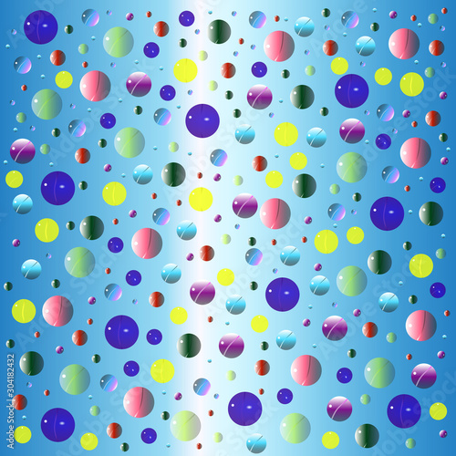 Blue abstract background.