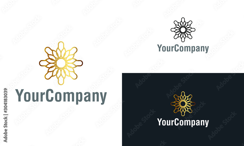 Creative ornament logo design template. Universal ornament vector logo. Creative vector emblem, for icon or design concept. Creative ornament logo design template. Universal ornament vector logo. Creative vector emblem, for icon or design concept.