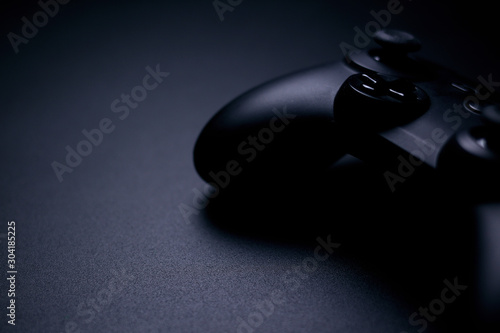 Fotografie, Obraz video game controller isolated on black background