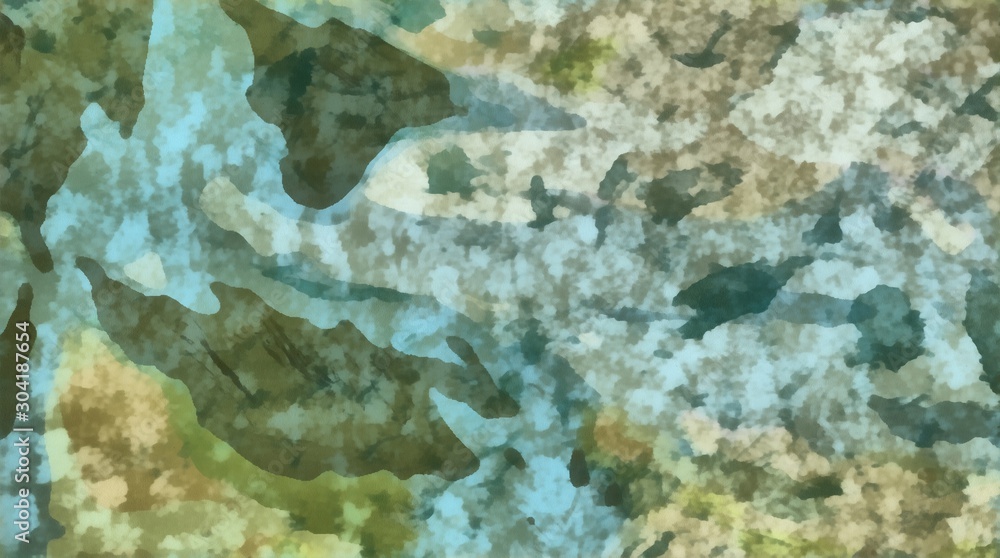 Fototapeta premium Abstract art background. Colorful texture. Creative concept pattern with design elements. Graphic artwork. Drawing in modern impressionism style.
