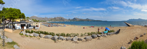 Panorama Port de Pollenca / Insel Mallorca